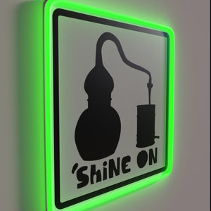 Add a touch of vintage charm with this glowing sign.