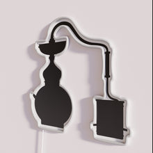 Load image into Gallery viewer, Neon RGB illumination for vintage moonshine still decorative bar signs.