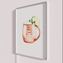 Load image into Gallery viewer, Vibrant Moscow Mule Neon Bar Sign with RGB Color Changing