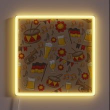 Load image into Gallery viewer, Add festive vibes to your space with this neon design.