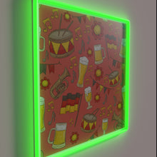 Load image into Gallery viewer, Vibrant neon sign for music lovers with an Oktoberfest twist