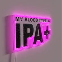 Load image into Gallery viewer, IPA Lovers Unite with This Humorous Beer Enthusiast Neon Sign