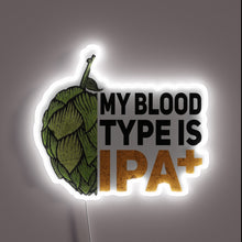 Load image into Gallery viewer, Neon sign advertising unique beer enthusiasts with bold personality traits