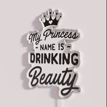 Load image into Gallery viewer, Personalized Neon Decor with Customizable Names and Beauty Inspired Design