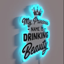 Load image into Gallery viewer, Personalized Neon Sign with Name and Glamorous Royal Theme Accent