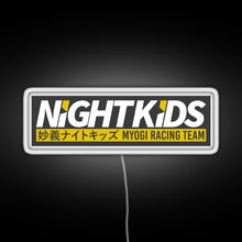 Load image into Gallery viewer, Myogi Night Kids RGB neon sign white 