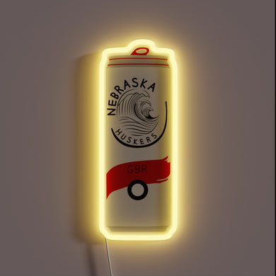 Nebaska White Claws branded LED glow signage for enthusiasts