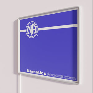Recovery Support Signs, NA Narcotics Anonymous Addiction Recovery Wall Decor