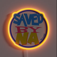 Load image into Gallery viewer, Recovery Through Community: Narcotics Anonymous Motto in Vibrant Neon Colors