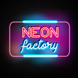 Custom neon signs factory