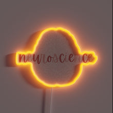 Load image into Gallery viewer, Neuroscience illuminated concepts in radiant colorful LED digital display style.