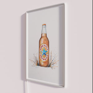 Eye-catching RGB LED Newcastle Brown Ale bar pub neon sign lighting