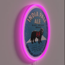 Load image into Gallery viewer, RGB Neon Sign - Inspired by Newfoundland&#39;s Iconic Beer Label Heritage