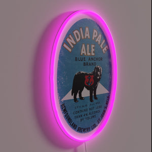 RGB Neon Sign - Inspired by Newfoundland's Iconic Beer Label Heritage