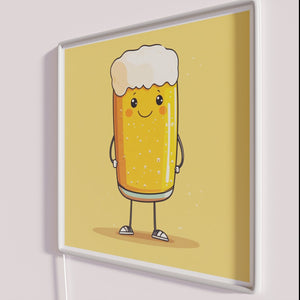 Vibrant Neon Sign Decorations for Home Bar and Craft Beer Lovers