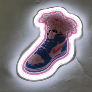 Flower Shoe Rgb Neon Sign