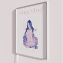 Load image into Gallery viewer, Add vibrant K-pop themed style with this pink neon sign.