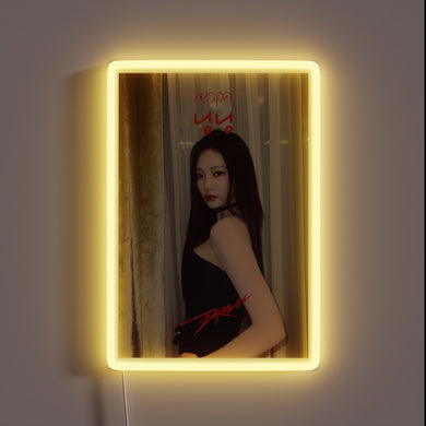Ning Ning Drama RGB Neon Sign with Vibrant Colorful Light Effects.