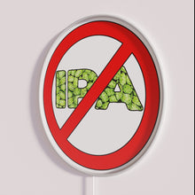 Load image into Gallery viewer, Handcrafted No IPA RGB Color Changing Bar Neon Wall Sign