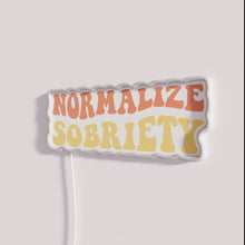 Load image into Gallery viewer, Recovery Motivation Neon Sign with Vibrant RGB Color Scheme Options