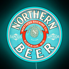 Load image into Gallery viewer, Northern Beer RGB neon sign lightblue 