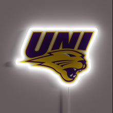 Load image into Gallery viewer, UNI Panthers neon sign — show your school pride in glowing style.