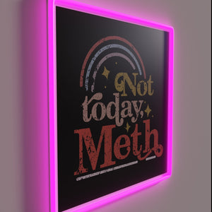 Motivational Wall Sign for Sobriety and Recovery Support in Bedrooms.