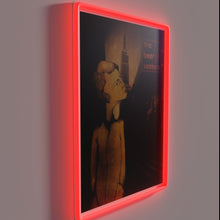 Load image into Gallery viewer, Vibrant New York City street scene in glowing neon colors.
