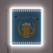 Load image into Gallery viewer, RGB Neon Sign with German Beer Themed Typography Illumination Design