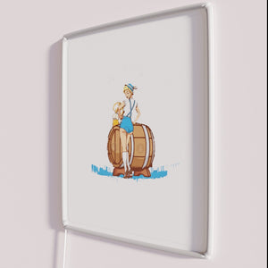 Vibrant Neon Oktoberfest Beer Sign Illuminates Any Bar or Pub Decor