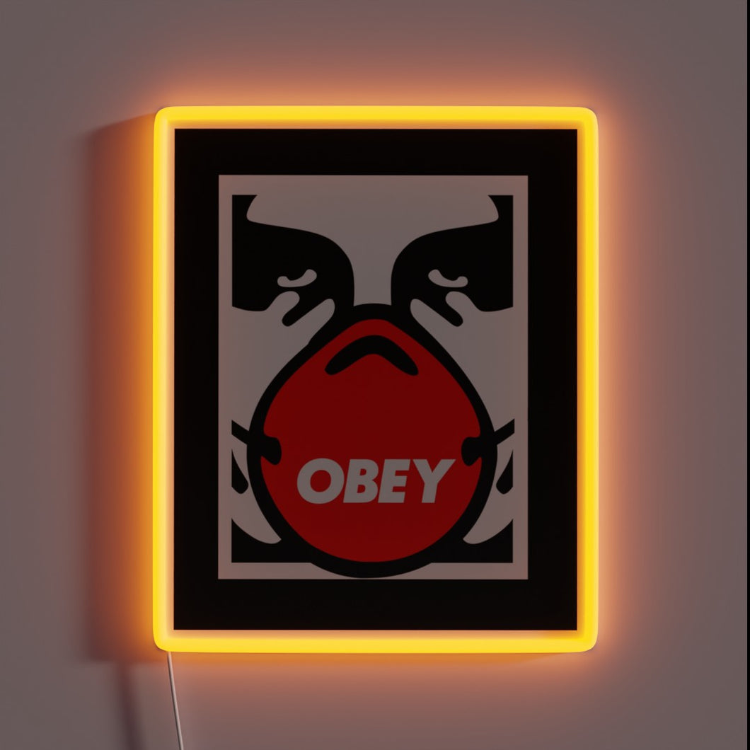 OBEY Giant Shepard customneon