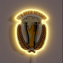 Load image into Gallery viewer, Vibrant RGB Neon Sign Celebrating Oktoberfest&#39;s Cheerful Beer Culture Tradition
