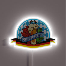 Load image into Gallery viewer, Electric neon sign celebrating vibrant spirit of Munich&#39;s iconic festival.
