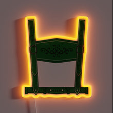 Load image into Gallery viewer, Vibrant green LED lighted Oktoberfest theme decor for festive gatherings.