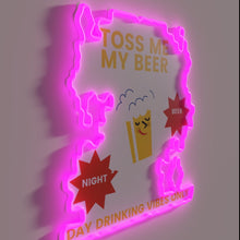 Load image into Gallery viewer, Vibrant RGB Neon Sign Celebrating Oktoberfest Beer Lovers&#39; Fervent Enthusiasm