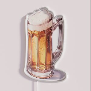 Vibrant Neon Oktoberfest Sign with RGB LED Light Technology