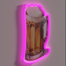 Load image into Gallery viewer, Celebrate German heritage with vibrant Oktoberfest Prost RGB neon lighting.