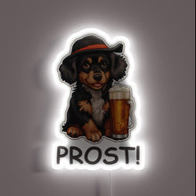 Load image into Gallery viewer, Brighten your beer garden with this vibrant Oktoberfest Prost lighting.