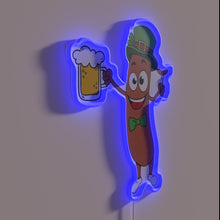 Load image into Gallery viewer, Brighten up your space with vibrant Oktoberfest festival neon lights.