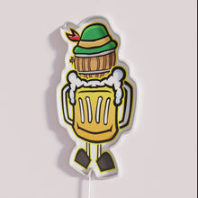 Load image into Gallery viewer, Traditional German Beer Festival Decorative Neon Sign with Color Changing Lights