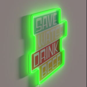 Celebrate German culture with vibrant Oktoberfest themed LED neon lighting.