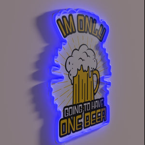 Add festive cheer to your bar with our neon sign.