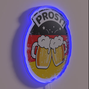 Add vibrant German spirit to any space with this sign.