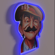 Load image into Gallery viewer, Vibrant RGB Oktoberfest-themed neon sign with nostalgic German beer fest vibes.
