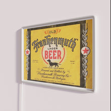 Load image into Gallery viewer, Neon vintage beer bar decor with vibrant color LED illumination.
