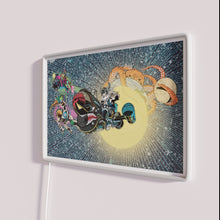 Load image into Gallery viewer, RGB Neon Sign Once Around the Sun Vintage Boho Lighting