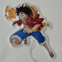 Load image into Gallery viewer, RGB Luffy Red Hawk RGB sign