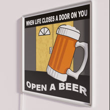Load image into Gallery viewer, Neon Beer Sign for Home Bars and Parties Decorations