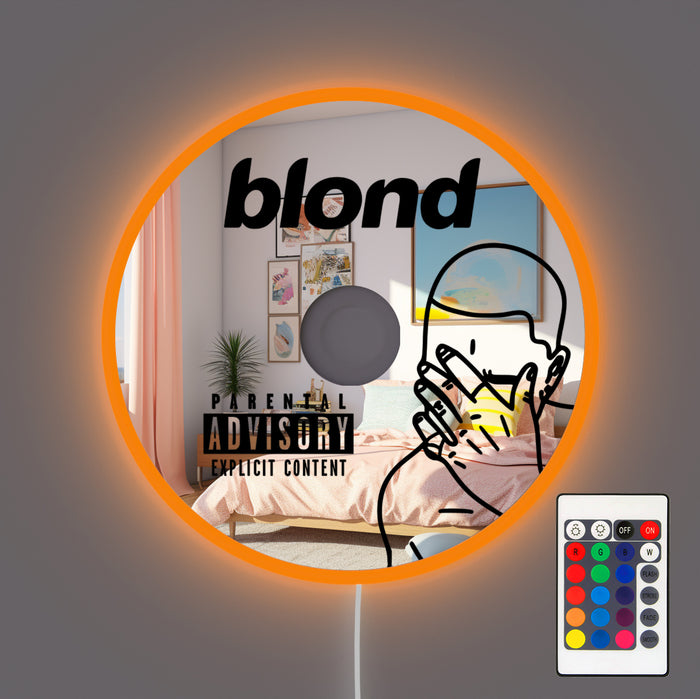 Frank Ocean CD MIRROR | Blond neon
