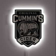 Load image into Gallery viewer, Authentic Original Cummings Cider RGB Neon Sign Art Decoration